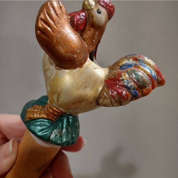 Plant Waterers Rooster Set of 2 - Picture 2 of 5